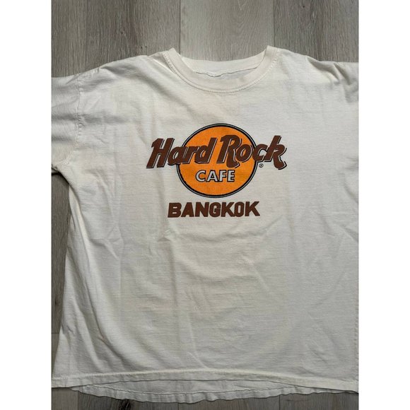 Vintage 90s Hard Rock Cafe Bangkok hang over movie cropped - Picture 7 of 12